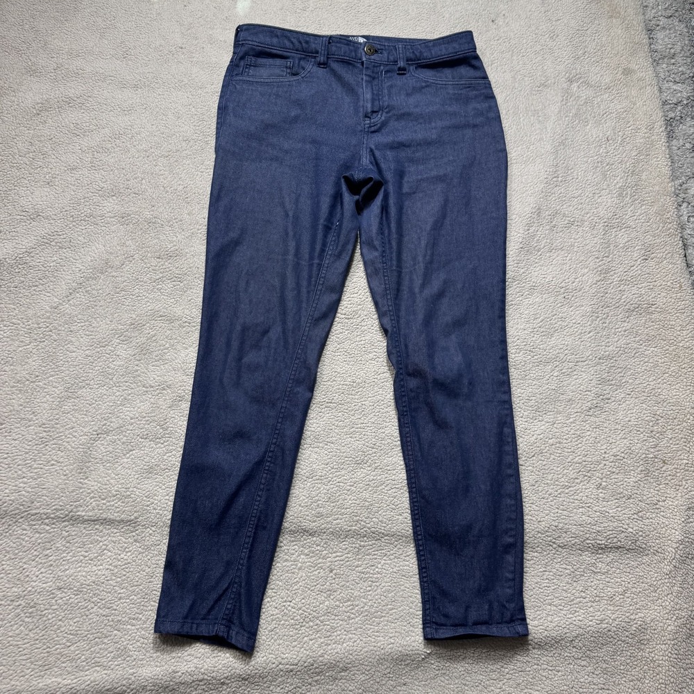 North Face Pants Womens 4 Slim Fit Stretch Denim Casual Outdoors - Picture 1 of 16
